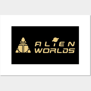 Alien Worlds Crypto Posters and Art